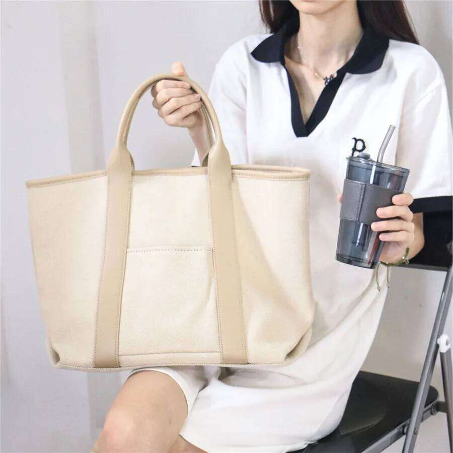 Casual Canvas Women Handbag Large Capacity Patchwork Design Female Shoulder Messenger Ladies Big Totes Travel Shopping Bag