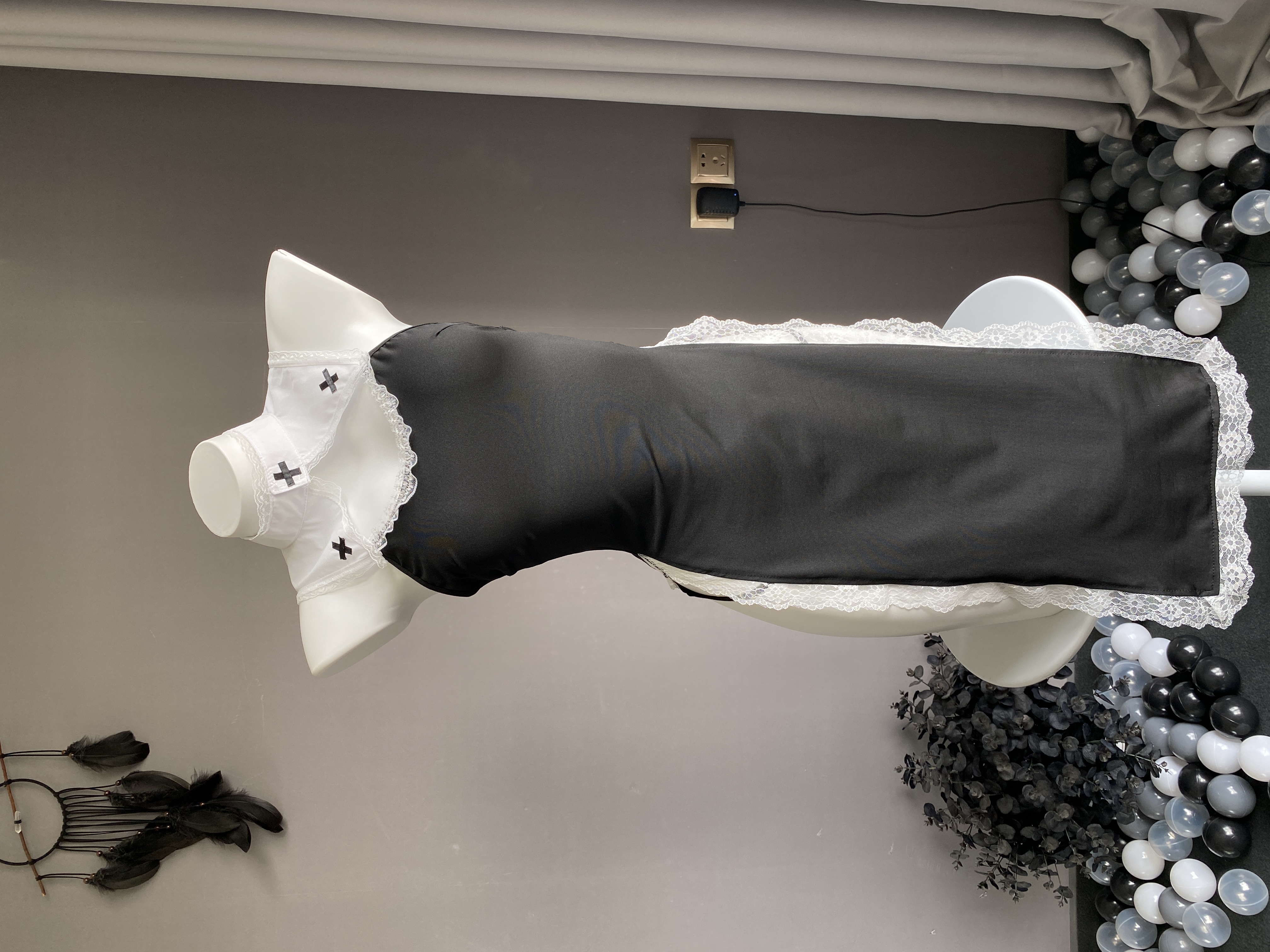 Sexy Nun Uniform Lingerie Set for Adult Romance - Tempting Couple's Pajama Outfit 9181