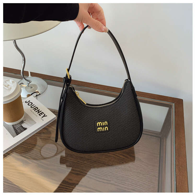 Underarm for Women 2025 New Fashion Versatile Shoulder Crossbody Korean Style Casual Handbag Baguette Bag