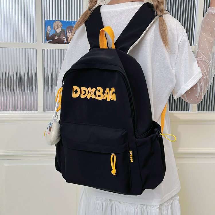 2025 New Trendy Casual Travel Bag Large Capacity Appearance Lightweight Versatile Backpack for Middle High School, and College Students to Reduce Burd