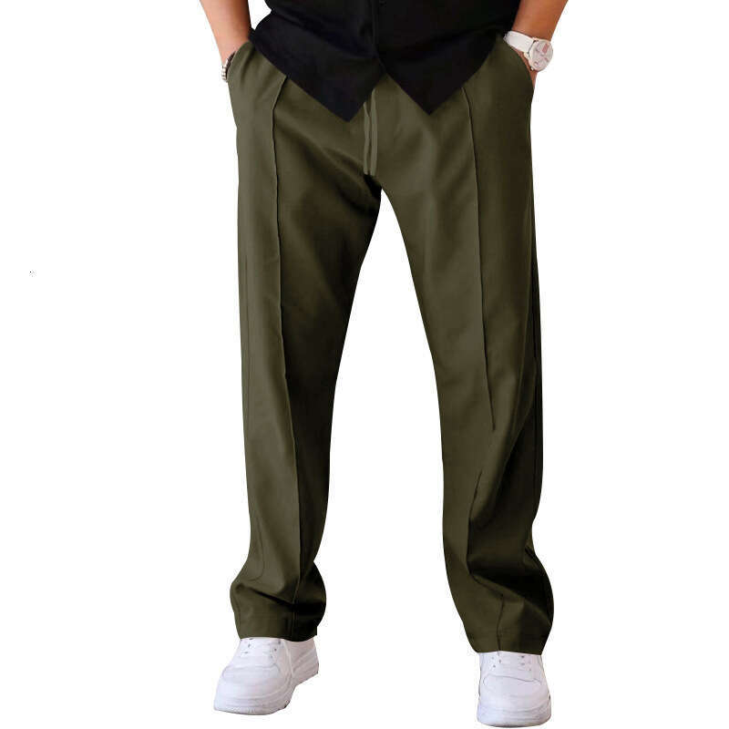 New Cross-Border for Men Spring Summer Loose Straight Sports Casual American Oversize Long Pants
