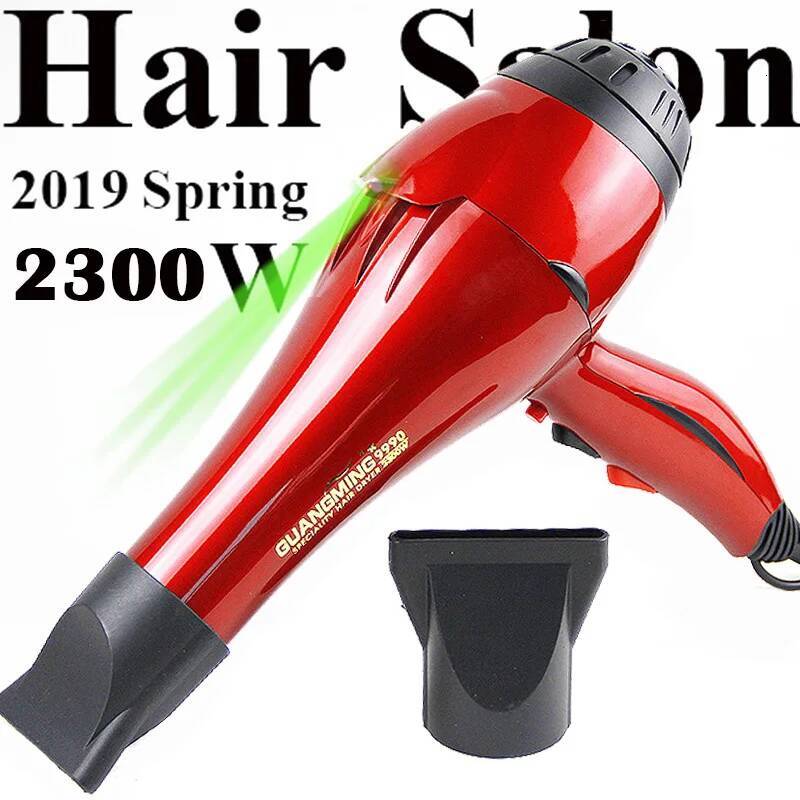 For hairdresser and hair 3 meter long wire EU Plug Real 2300w power professional blower dryer salon Hair Dryer hairdryer