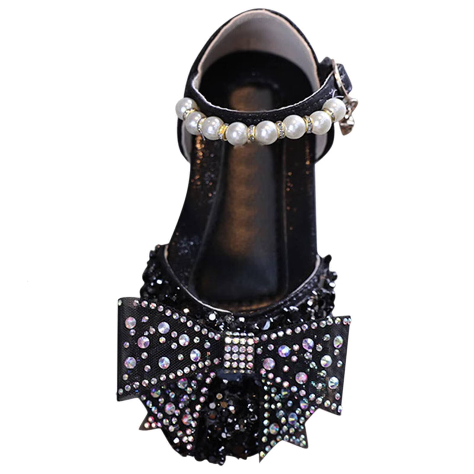 Low Ddmyshoesvip Dress Girls Heels Princess Toddler Soft Sole Kids Fashion Glitter Children's Shoes Shoes For Wedding Party Ddmydesign