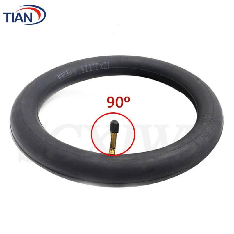 12 Inch Pneumatic Rubber Tire 300x75-203 Inner Tube Tyre for Children's Tricycle Baby Trolley Carriage Cycling Pushchair Parts