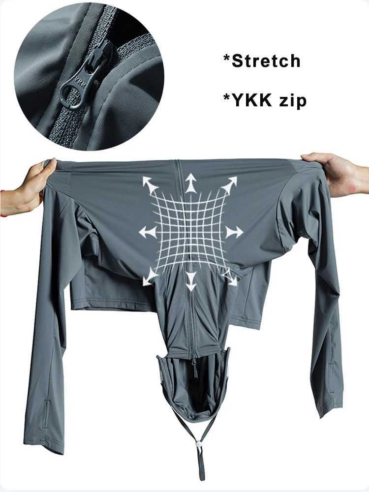 Summer UPF 00+ UV Proof Skin Coats Men Breathable Light Thin Cool Nylon Sun Protection Hooded Windbreaker Casual Jackets 8XL W250623