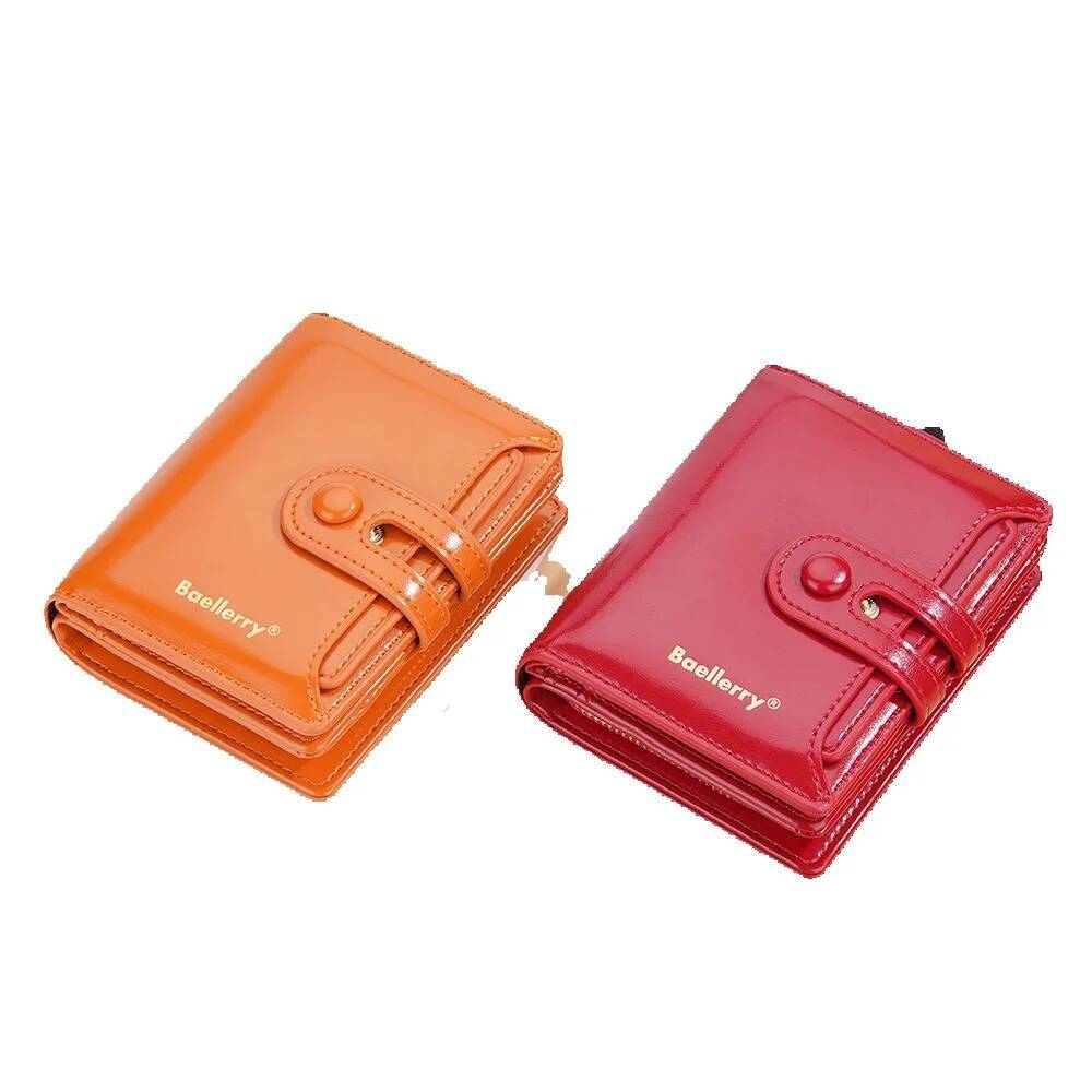 Free Shipping 2025 New Designer Bag New Women's Wallet High-end Card Holder Integrated Short Oil Wax Leather Student Ins Style Ladies Coin Purse 