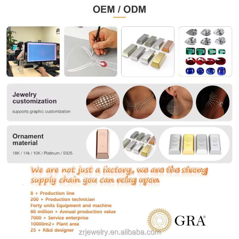 White Gold Plated 925 Sterling Silver Women Wedding Engagement Fine Jewelry Rings VVS Moissanite Diamond Ring