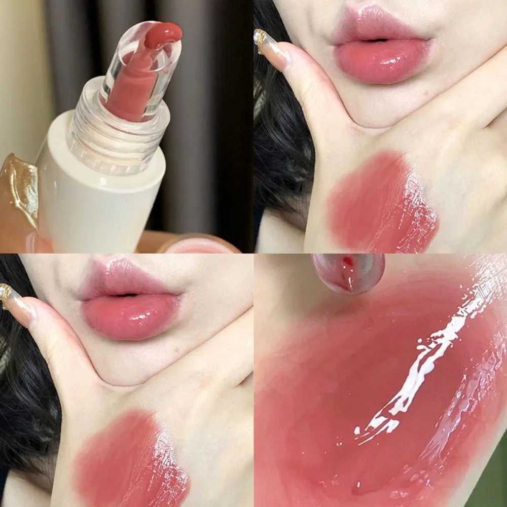 TATIBEAUTY Lip Jelly Hydrating Lipstick Lip Gloss Moisturizing Mirror Lip Glaze Crystal Tint Tender Pink Women MakeupXJ250623