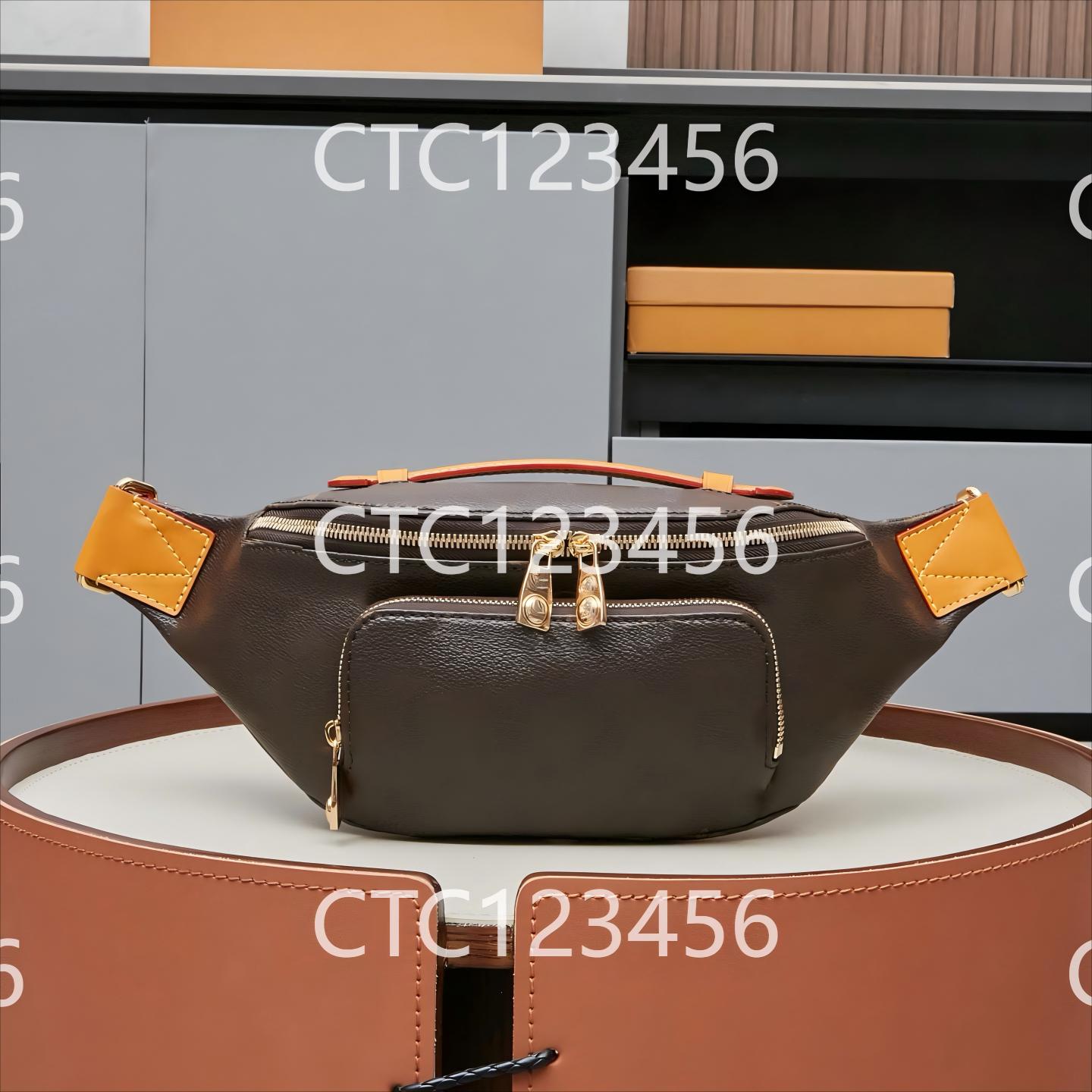 10a Top Quality Luxury Designer Handbags Real Leather Rush Waist Bag Women Classic Style Genuine Leather Monogrames Crossbody Bag