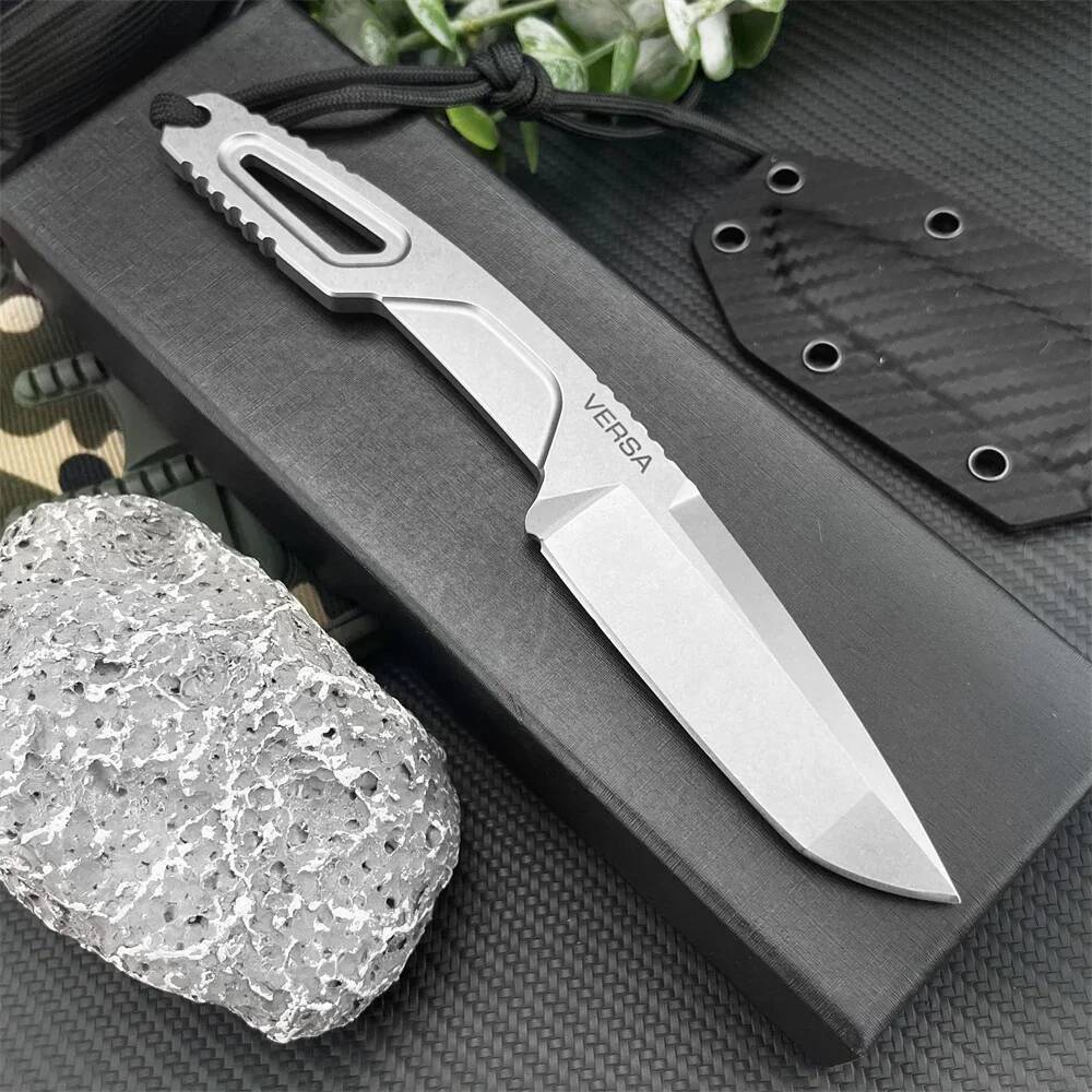 New Outdoor Hunting Fixed Blade Knife High Hardness 8Cr13Mov Knives Hiking Military Tactical Cutting Emergency Rescue EDC Tools high-quality