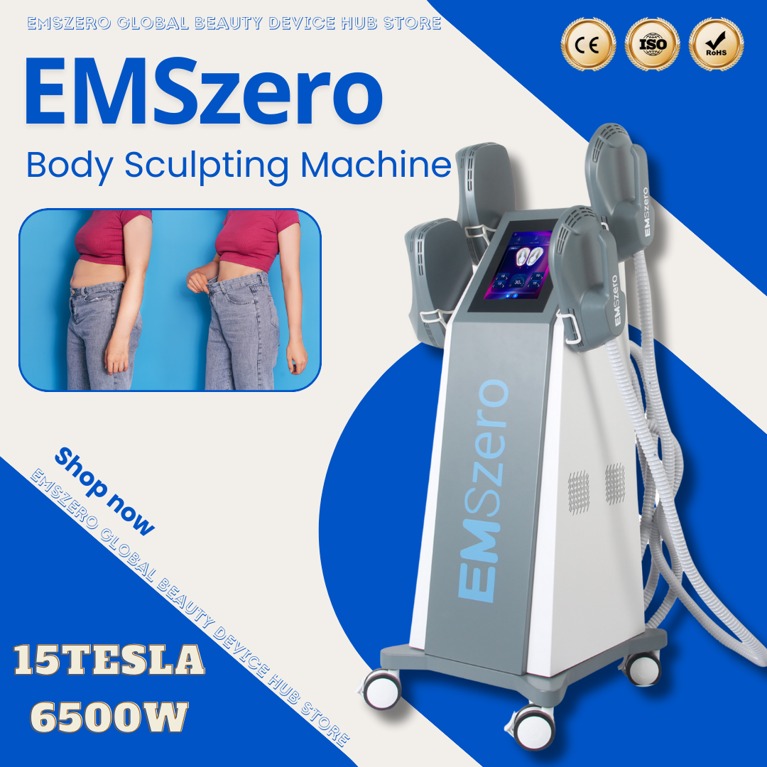 Professional EMSzero Muscle Stimulation Fat Removal Body Slimming Hip Shaping Machine EMS Weight Loss Salon Muscle Sculpting