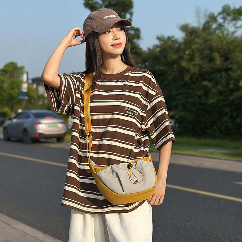 Fashion Lightweight Women's Phone Versatile Commuter Shoulder Crossbody Men's Student Party Dumpling Outdoor Travel Bag