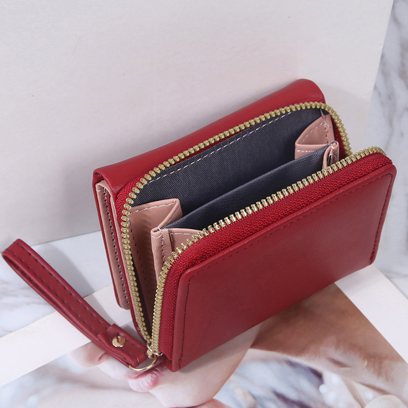 Free Shipping 2025 New Designer Bag Women's Handbag Wallet Lightweight Short Antler Wallet Mini Card Holder Coin Purse Two-in-one Fashion Wallet