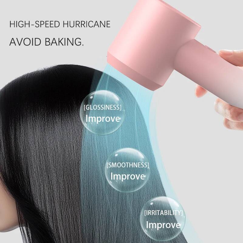 Speed Electric Dryer High Power 1600W Negative Ion Care Fast Drying Low Noise No Hair Injury