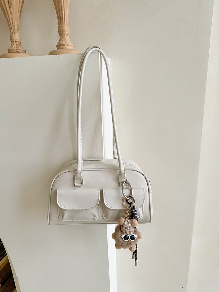 Free Shipping Designer Bag 2025 New Korean Luxury Bag INS Fashion Versatile Commuter Underarm Bag For Women Large Capacity Bowling Handbag Shoulder Ba