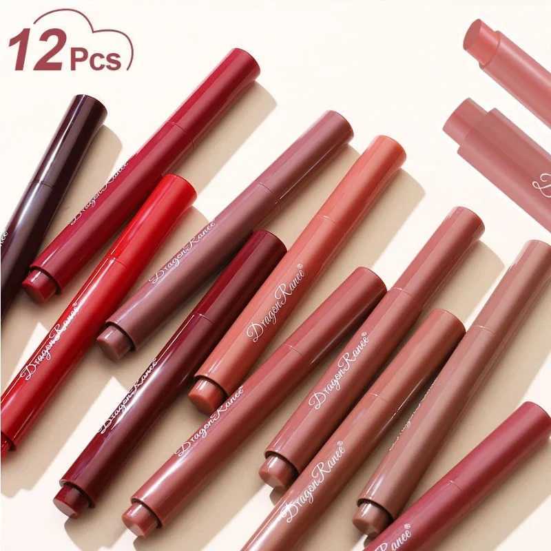 12 Colors Jelly Lip Tint Stick Water Gloss Long-lasting Hydrating Lips Beauty Makeup Lipstick Moisturizing Not Sticky Lipsticks XJ250623