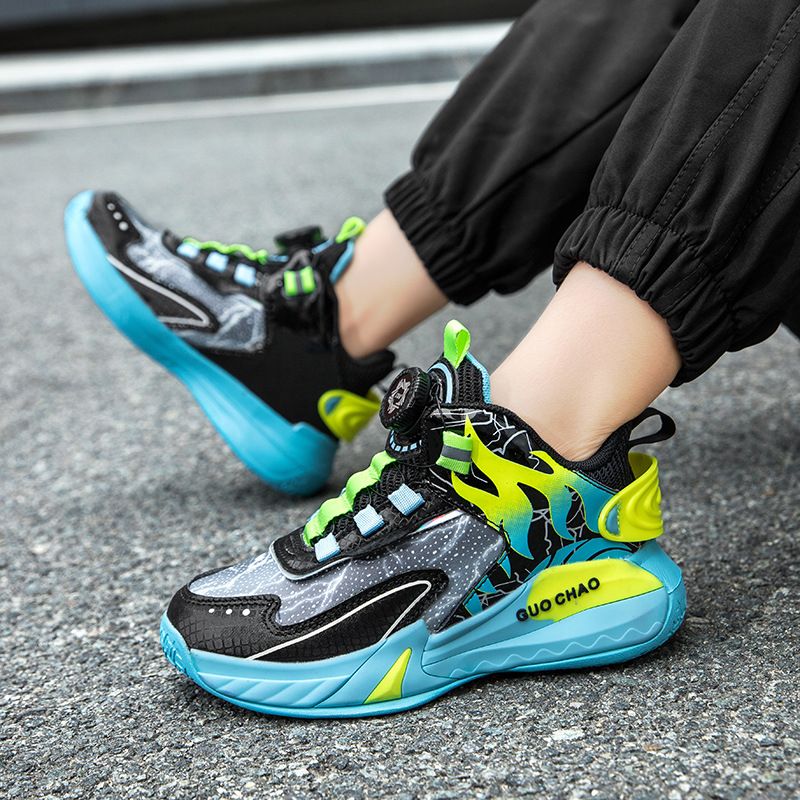 2025 Boys for Kids Sneakers Thick Sole Non-slip Cutefeet Children Sport Child Boy Basketball Trainer Shoes Sizes US12.5C-US7Y H260207 H260305