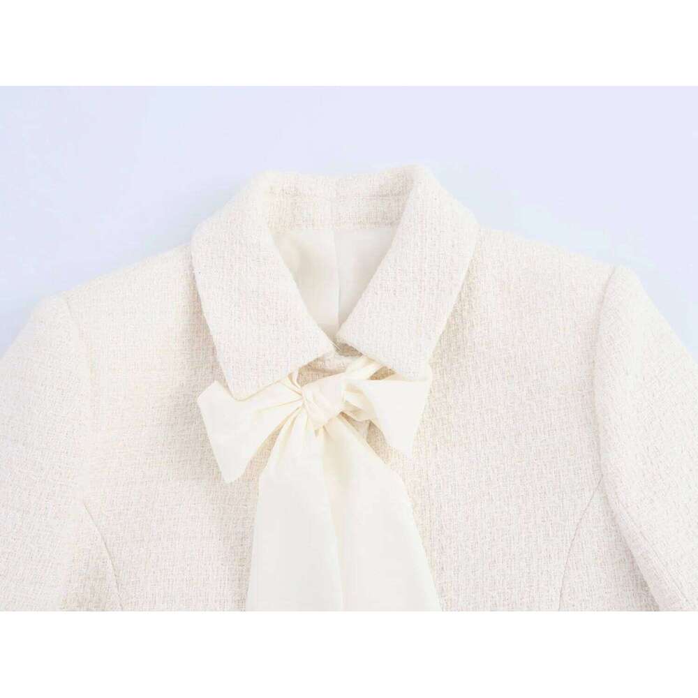 Europe And America 2025 Spring New Product Fashionable Temperament Celebrity Style Small Fragrance Jacket Versatile