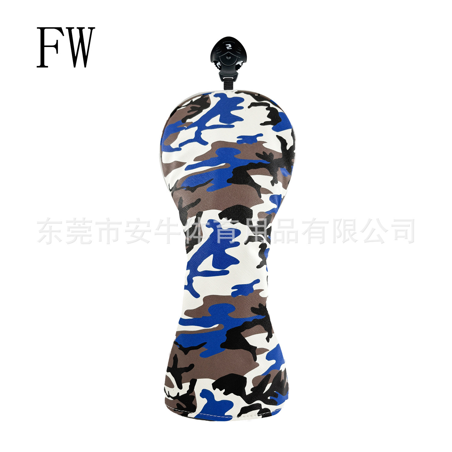 Waterproof Camo Golf Wood Headcover Fairway Club Head Covers Case Protector 240909