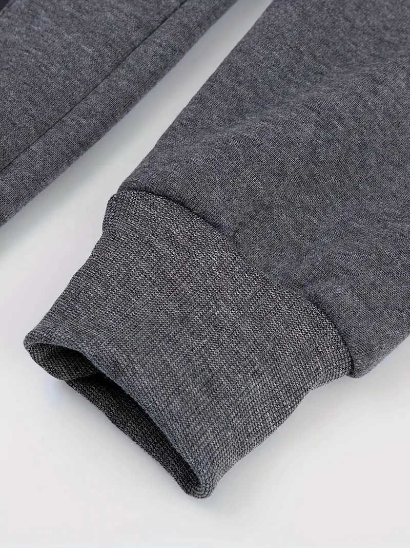 Fashion solid color mens hooded jacket casual long sleeve hoodie with zipper gym sports hooded jacket spring and autumn style W250623