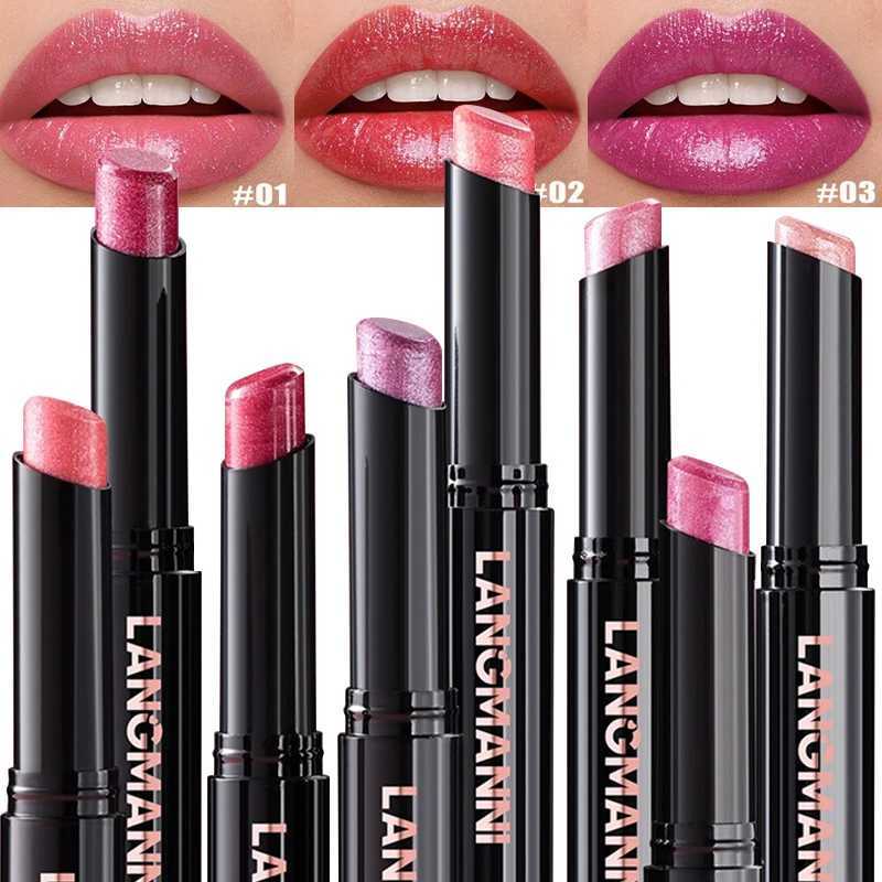 10 Colors Glitter Lipstick Waterproof Long Lasting Moisturizing Non-stick Cup Pearlescent Diamond Lip Tint Red Sexy Lips Makeup XJ250623