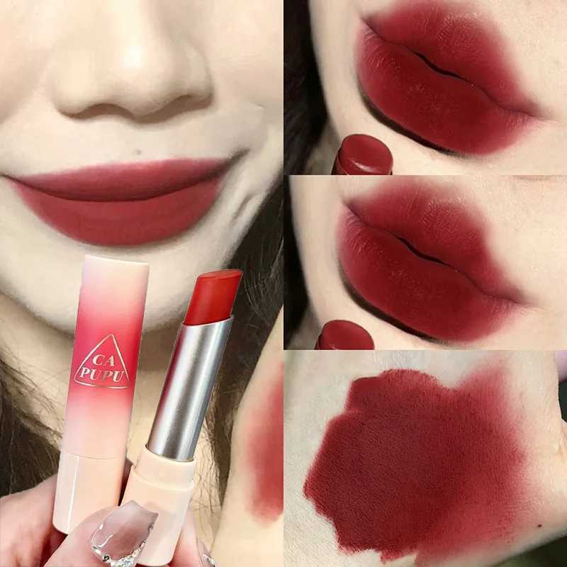 8-COLOR MATTE LIPSTICK WATERPROOF LONG-LASTING Easy To Color VELVET MATTE BLOOD RED ROSE LIPSTICK High Pigment Lips Cosmetics XJ250623