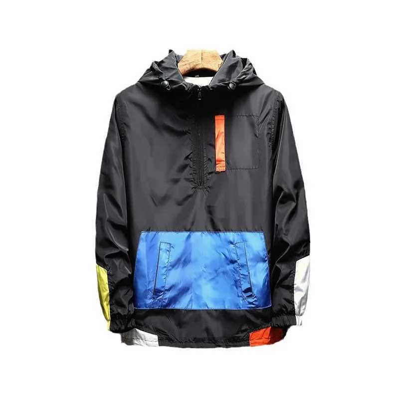 2025 Motorcycle GASGAS Fashion Coat Hoodies Camping Hiking Jacket Mens Casual splice Windbreaker Men Outerwear Clothes W250623