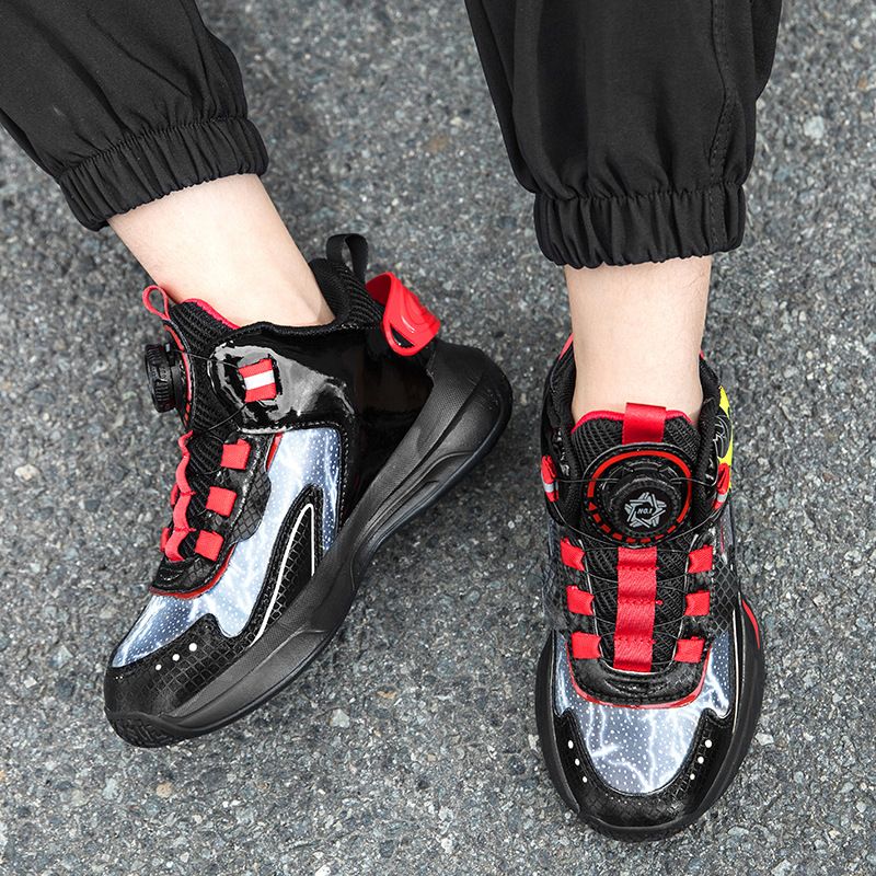 2025 Boys for Kids Sneakers Thick Sole Non-slip Cutefeet Children Sport Child Boy Basketball Trainer Shoes Sizes US12.5C-US7Y H260207 H260305