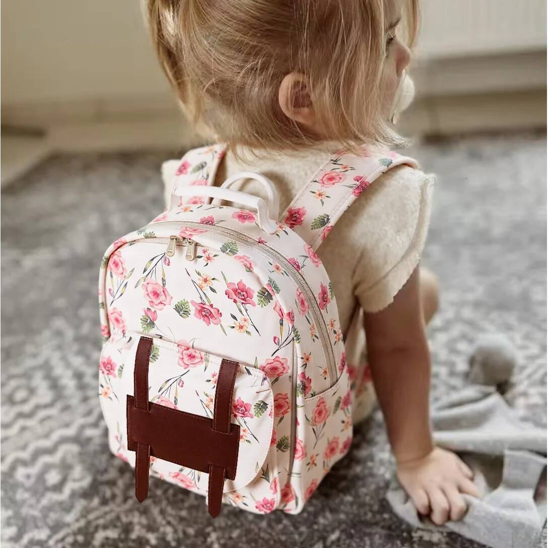 high-quality 2025New Baby Backpack Parent-child Kids Schoolbag Kindergarten Bags Brand Traveling Cherry Children's Boys Girls Mom Storage