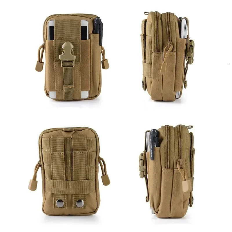 Molle Pouch Multipurpose Waist Bag Tactical Holster Belt Pack Wallet Purse Phone Case 250612
