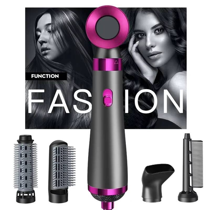 5 in 1 Multifunctional Hair Dryer Portables High Speed Hairdryer Professional Noise Reduction Constant Temperature