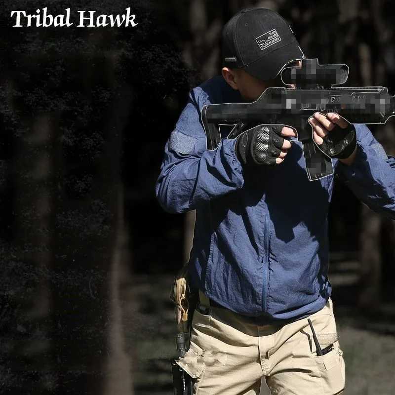 Lightweight Skin Jacket Men Windbreaker Tactical Quick Dry Hooded Jacket Summer Waterproof Thin Sunscreen Raincoat W250623