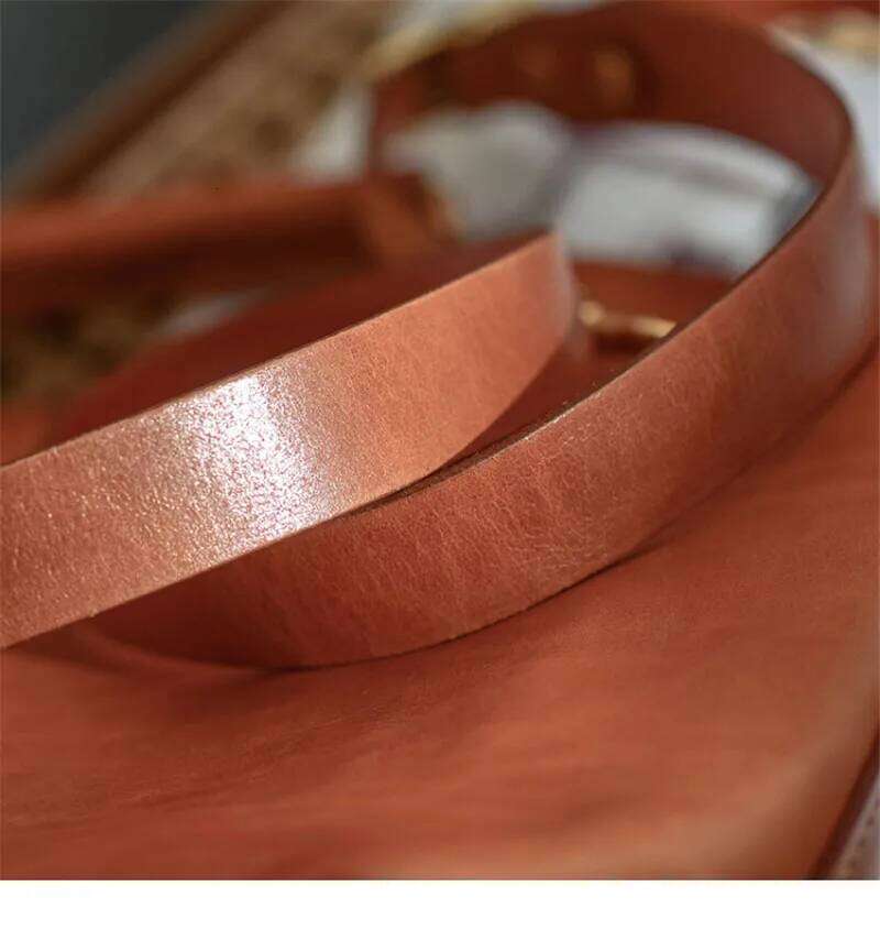 Outdoor Daily Women's Genuine Leather Shoulder Messenger Bag Designer Real Cowhide Female Party Metal Handle Handbag