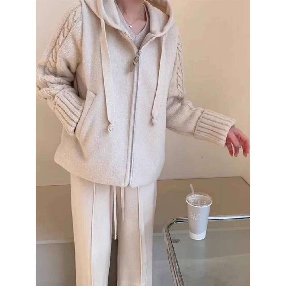 Twist Women 2025 Outerwears Loose Casual Abrigos Invierno Hooded Long Sleeve Jacket Autumn Winter Chaquetas Mujer Jackets