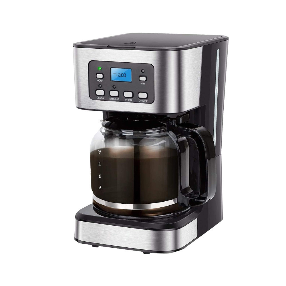 EU Standard 1.5L American Drip Coffee Maker 24-Hour Reservation Keep Warm Function 950W 240830