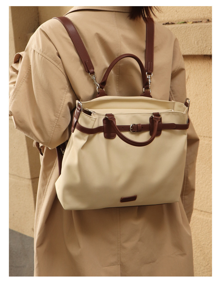 Free Luxury Designer Shipping Backpack Women's 2025 New Trend Large Capacity Multifunctional Briefcase Popular Commuter Handbag Crossbody Bag