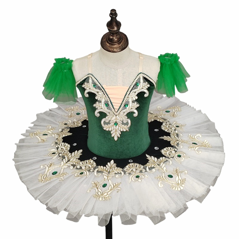 Girls' ballet dresses, dance dresses, circular ballet costumes, campus dance programs, stage collective performance costumes