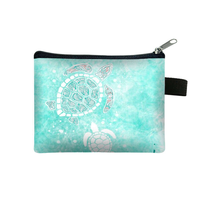 2025 New Mandala Purse for Children, Convenient Printed Coin Bag, Large Capacity Key Holder, ID Storage Bag