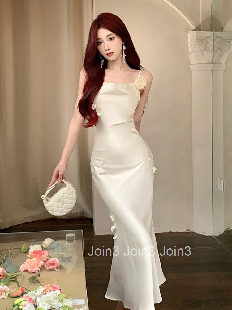 New Summer Fashion Hotsweet Vacation Beach Long Dress Women Clothes Elegant Sexy Strap Slim Maxi Party Prom Vestidos Fiesta Robe