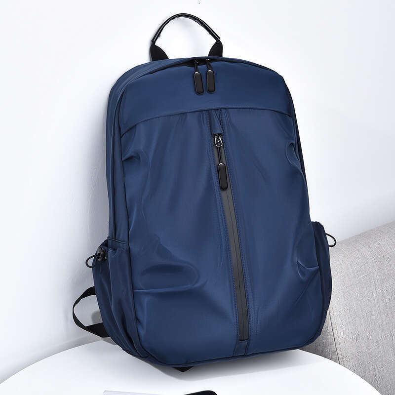 Trendy Large Capacity Student Scratch-Resistant Wear-Resistant Casual Laptop Backpack Double Shoulder Bag