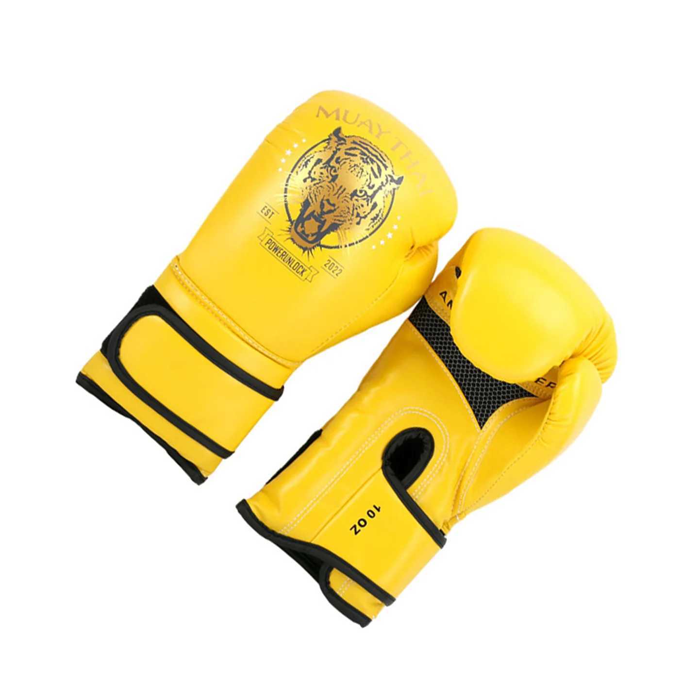 6-14oz PU leather Adult Childrens Professional Boxing Gloves Kids Gym Sanda Training Boys And Girls Muay Thai Fighting Gloves W250623