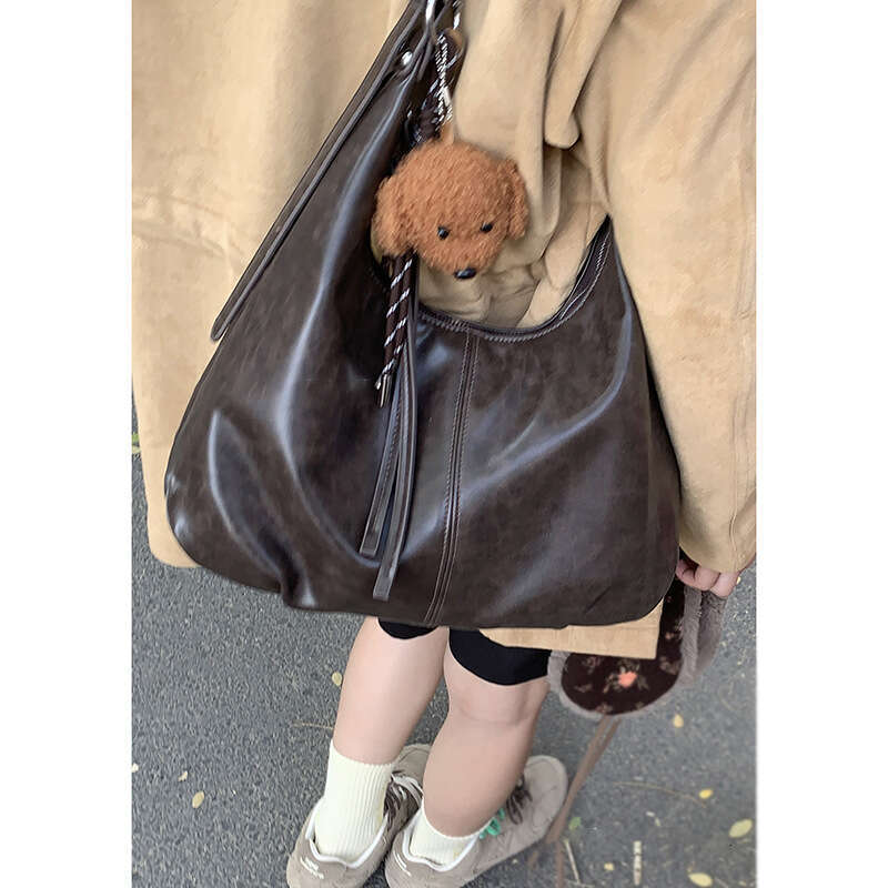 Post-Apocalyptic Style Tote 2025 Spring Summer New Trendy Fashion Large Capacity Crossbody Melard Shoulder Bag for Women