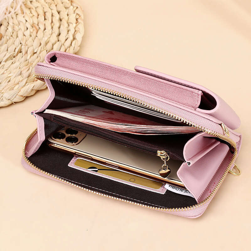 2023 New Women's Phone Trendy Simple Ladies Shoulder Crossbody Korean Style Lock Small Square Bag