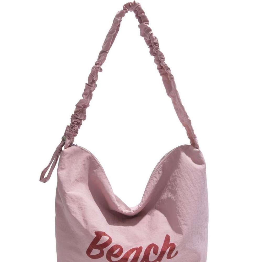 Crossbody Shoulder Trendy Versatile Tote Women New Fashion Pleated Nylon Bag Large Capacity for Work Commute