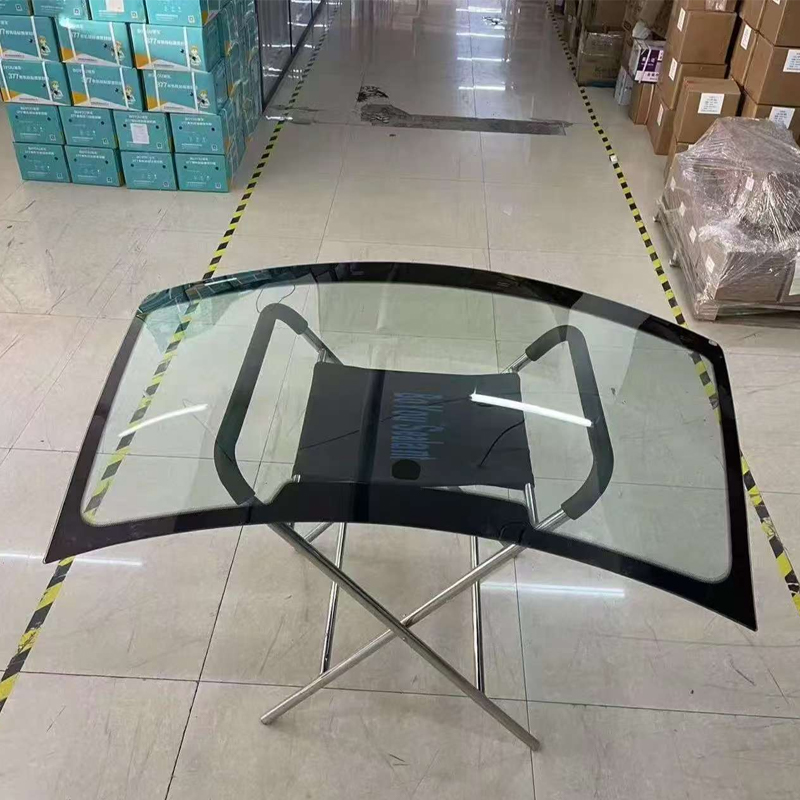Glass repair and placement bracket for Boyou car glass