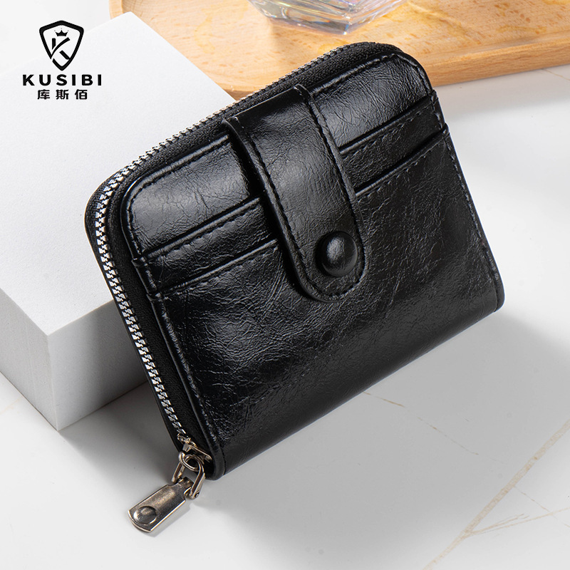 Free Shipping Luxury Fashion Multi-card Slot Designer Wallet Unisex Zipper Coin Purse Card Holder Bag In Stock Storage Bag
