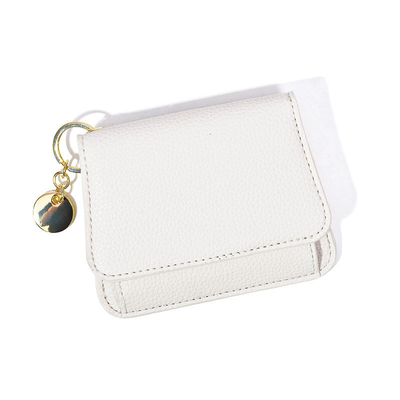 Free Shipping 2025 New Designer Bag Ins Style Women's Wallet Short Fashion Multi-color Multi-card Slot Card Holder Zipper Coin Purse Export Multi