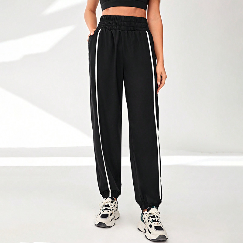 High Waisted Fitness Pants Loose Casual Drawstring Sweatpants