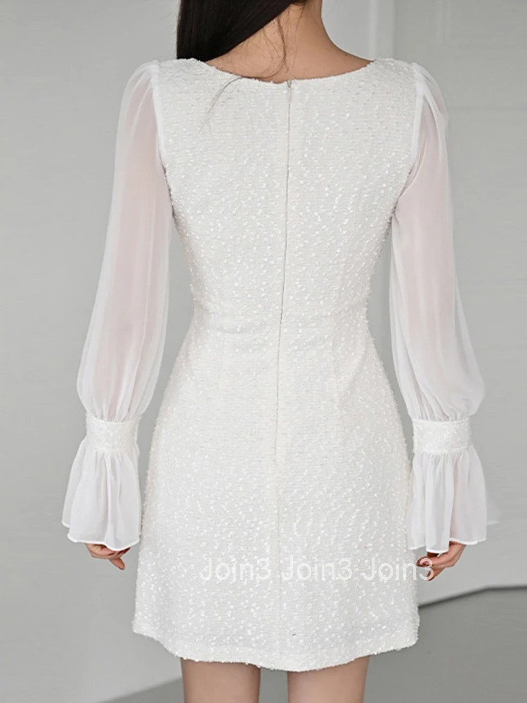 New Spring Autumn Fashion Work Style Formal A-Line Short Dress Women Clothes Elegant Office Solid Sweet Sexy V-Neck Slim Vestido