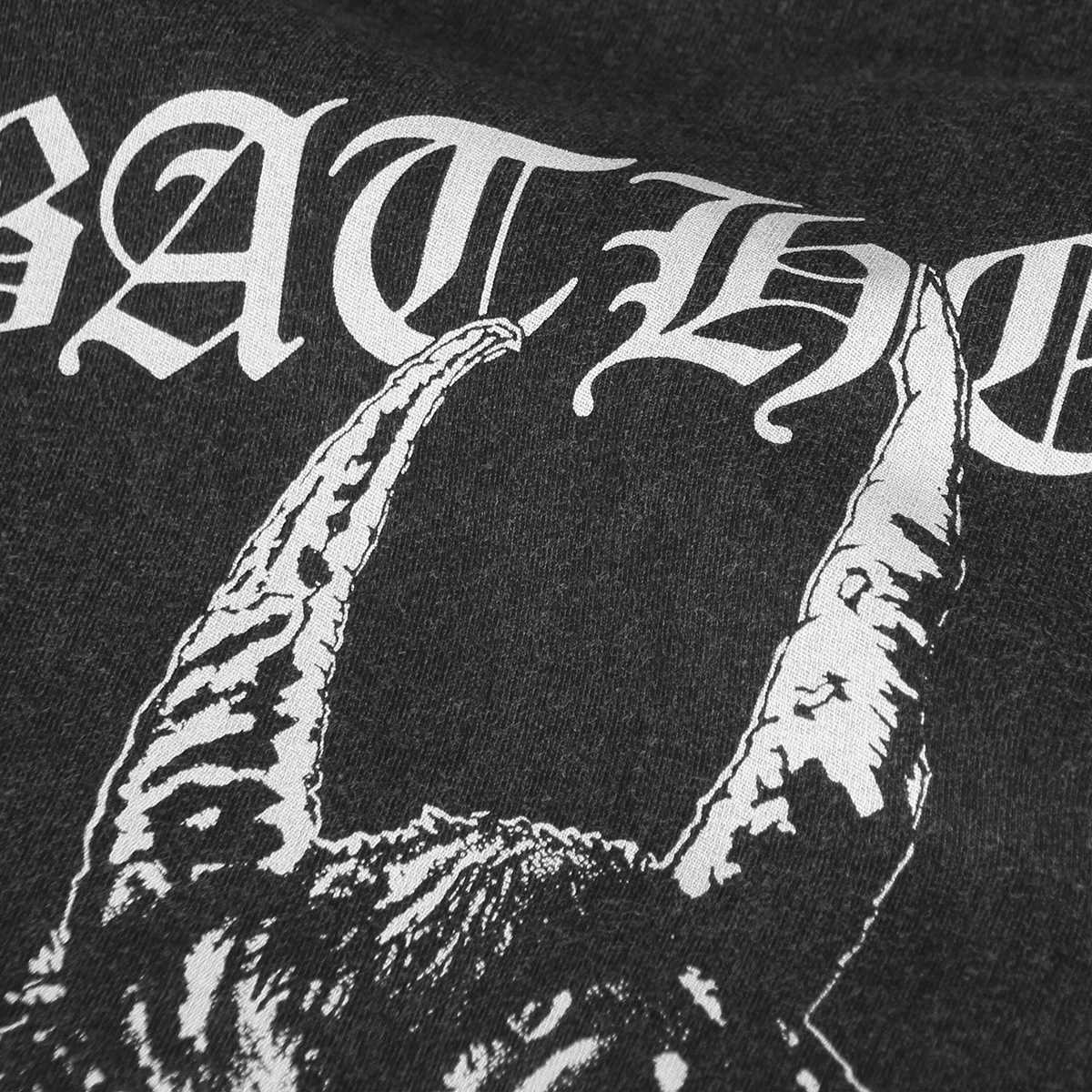 Bathory T-Shirt Venom Celtic Frost Burzum Darkthrone Hellhammer 80s Black Metal Goat Cotton Summer Print T Shirt X250623